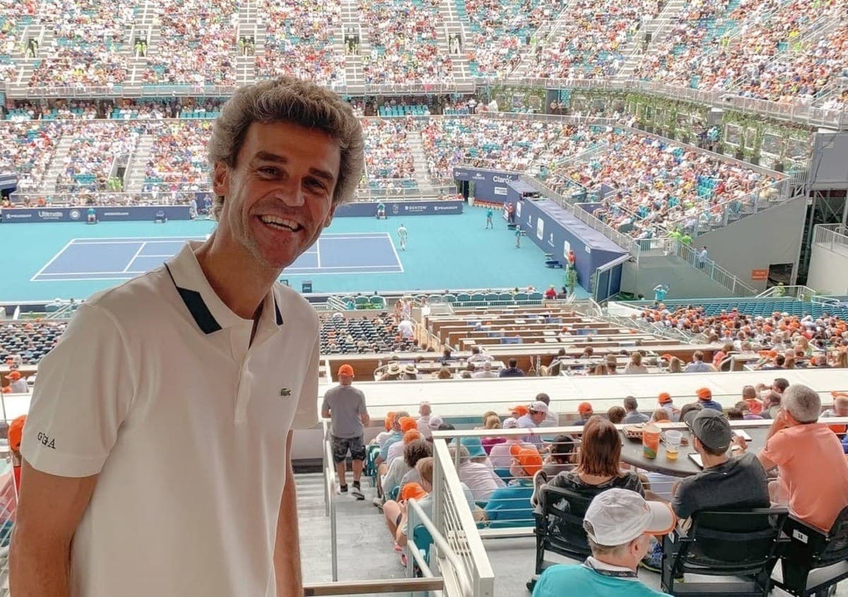 Guga esteve em Miami em 2019