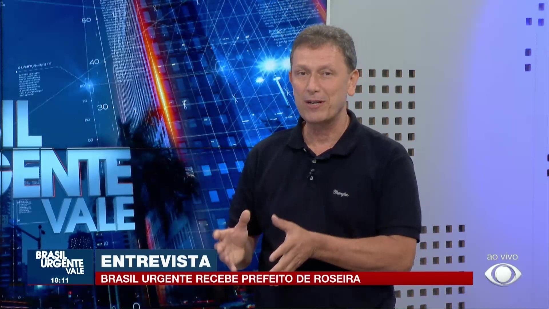 Brasil Urgente Vale entrevista Fernando Siqueira (PL), prefeito de Roseira