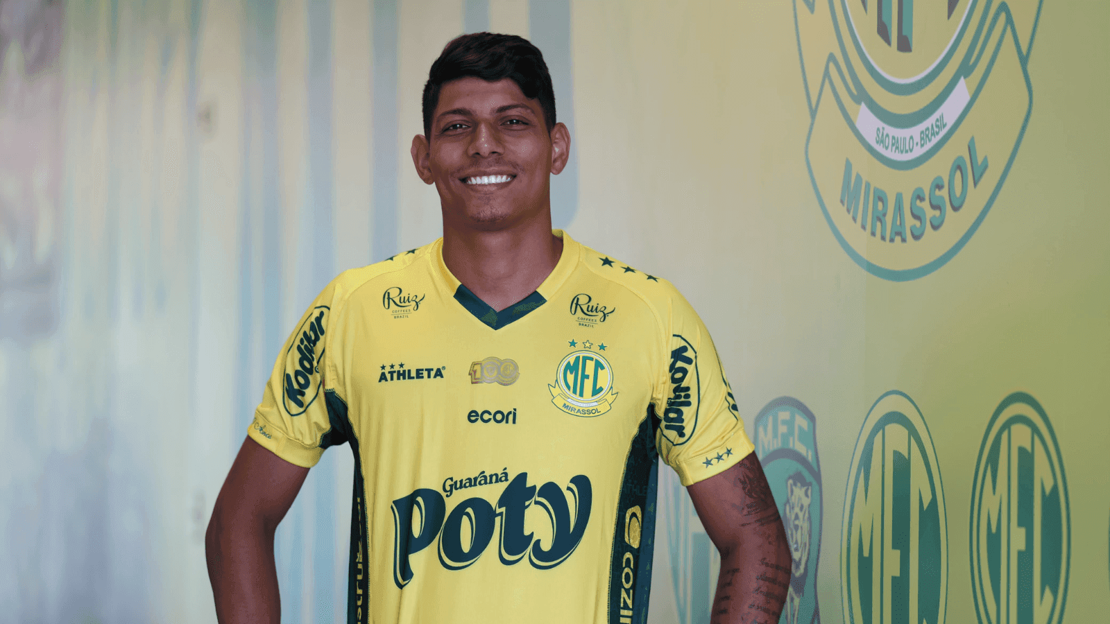 O atleta se junta ao grupo para o Brasileirão