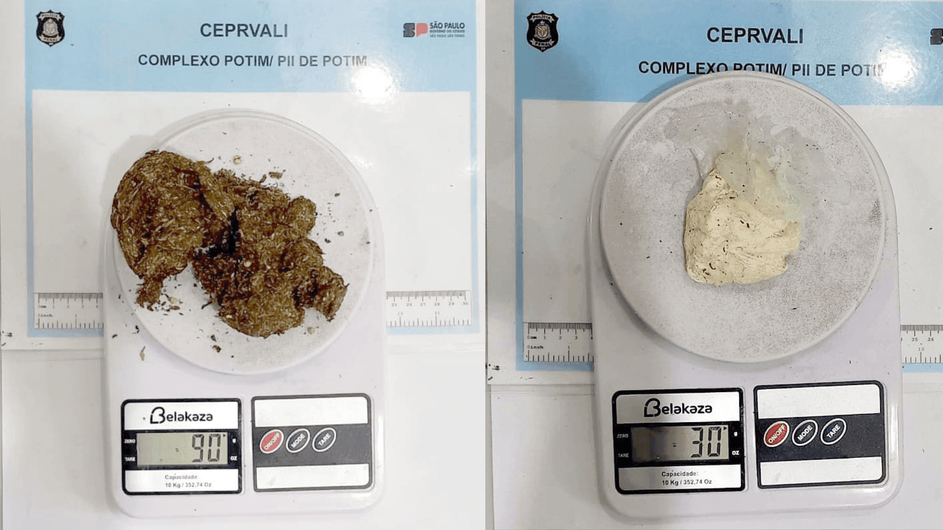Visitante é flagrada com drogas na Penitenciária II de Potim, no Vale do Paraíba