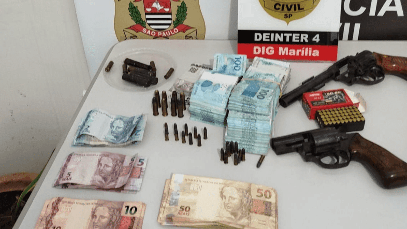 A abordagem acontece uma área de Marília