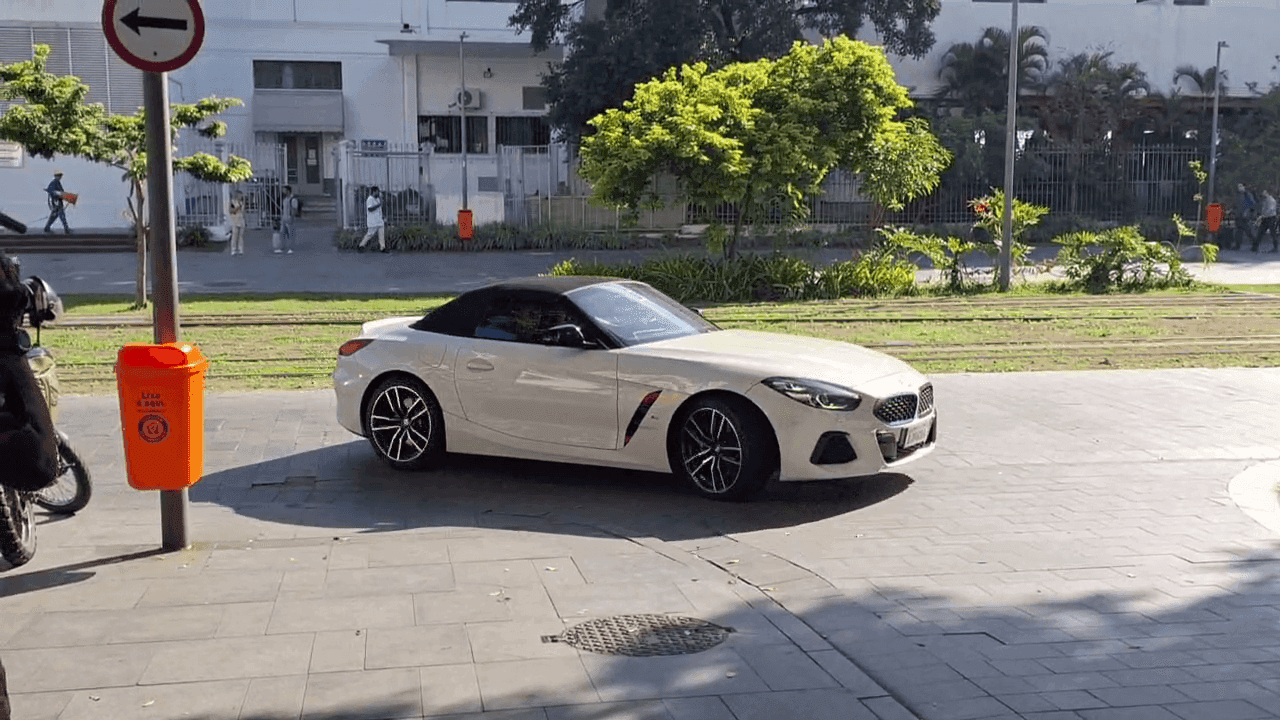 BMW apreendida na operação da PF