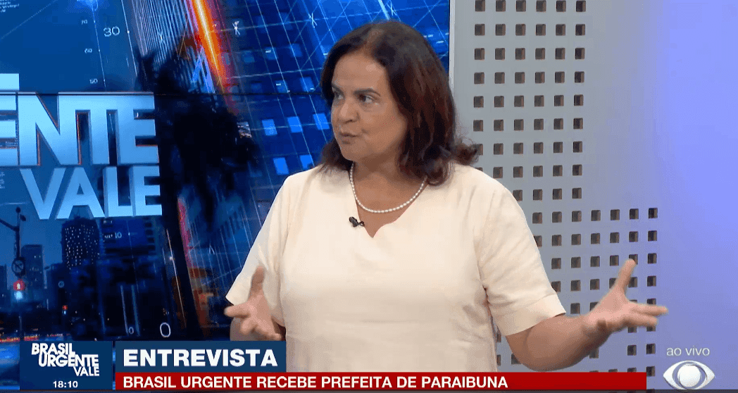 Brasil Urgente Vale entrevista Prof. Helô (PL), prefeita de Paraibuna