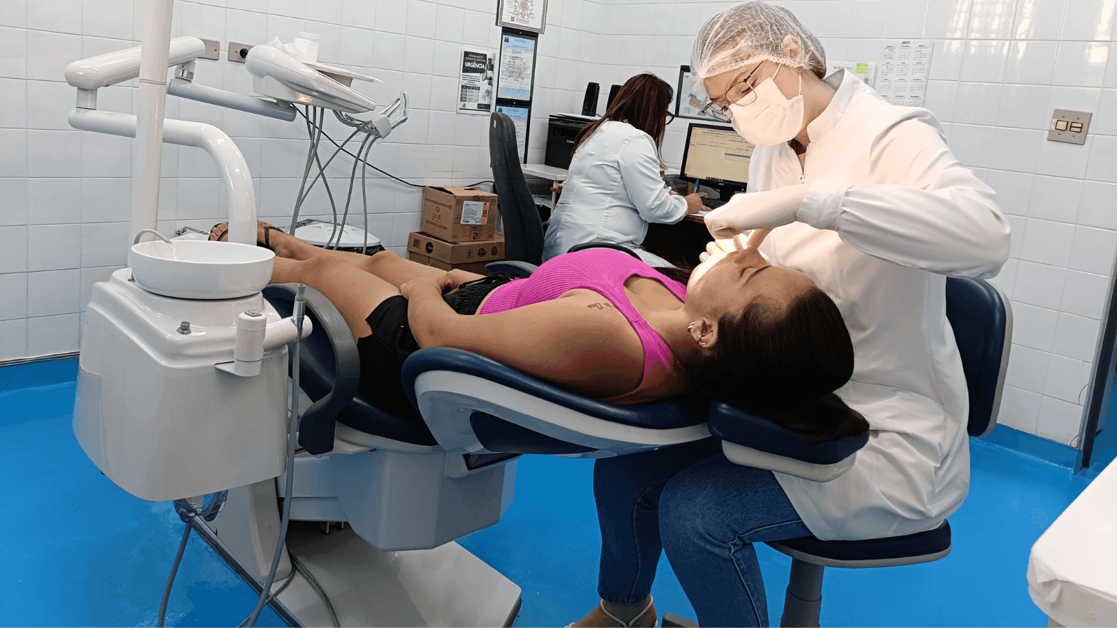 Foram feitos atendimentos de prevenção do câncer   