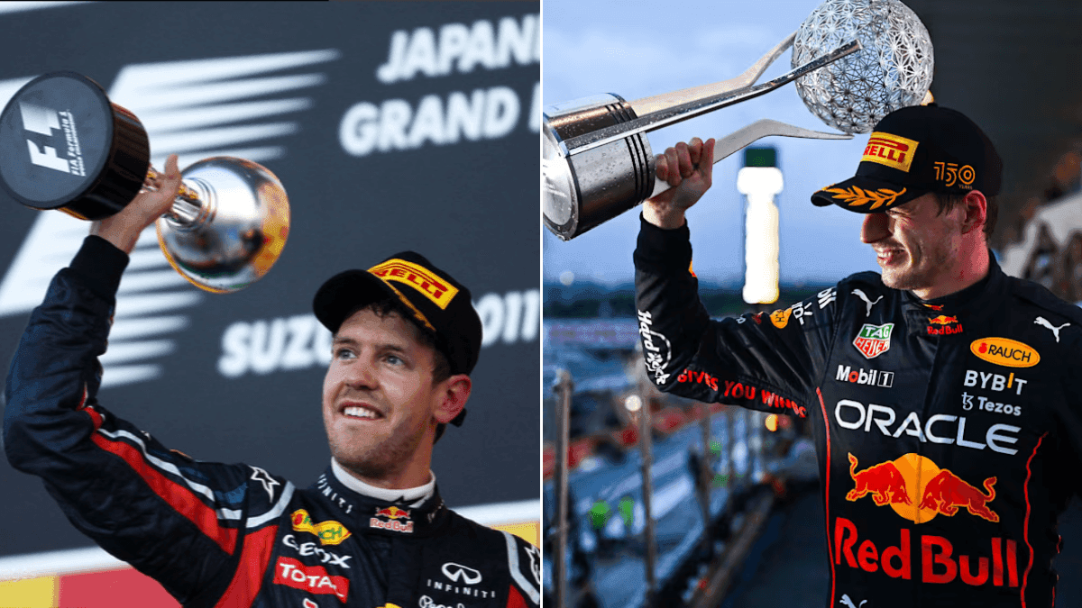 Os campeões da Fórmula 1 em Suzuka