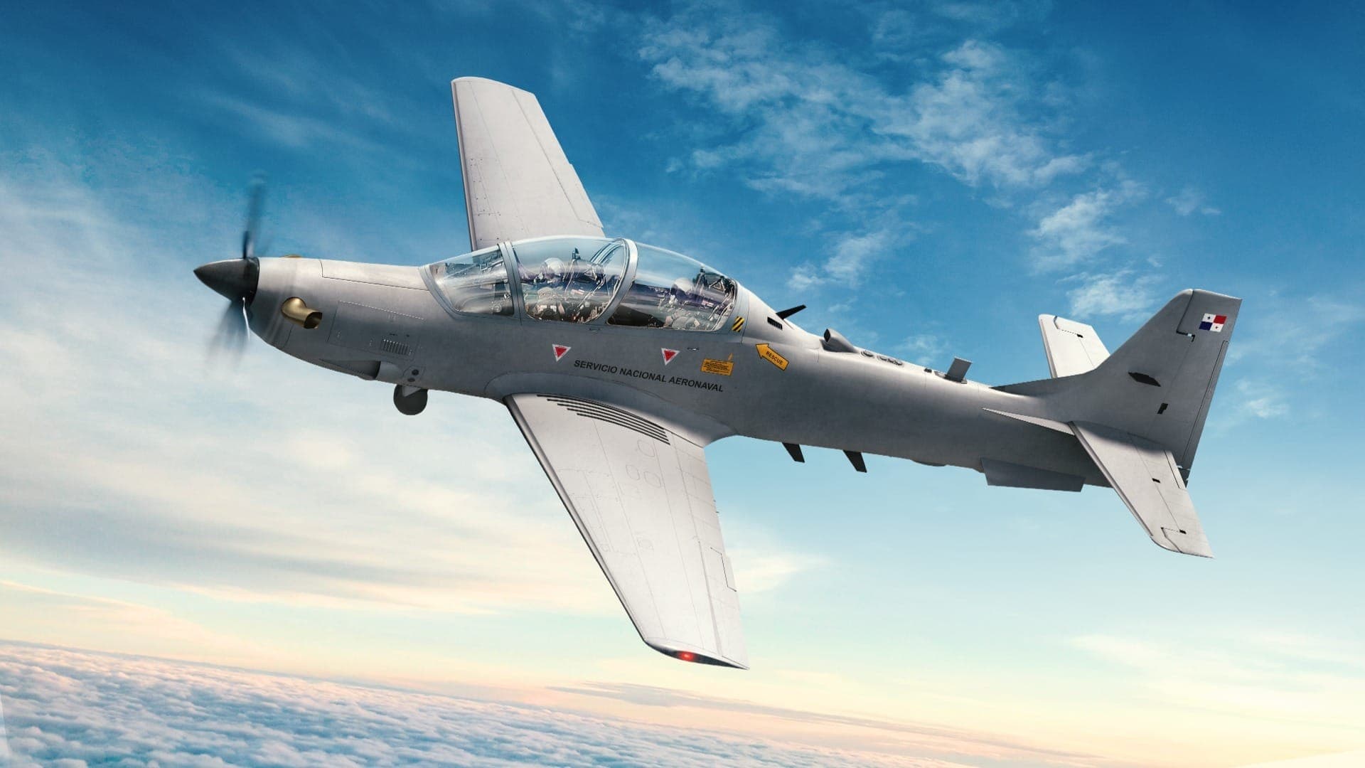 Embraer anuncia a seleção do Super Tucano como plataforma aérea do Serviço Aeronaval do Panamá