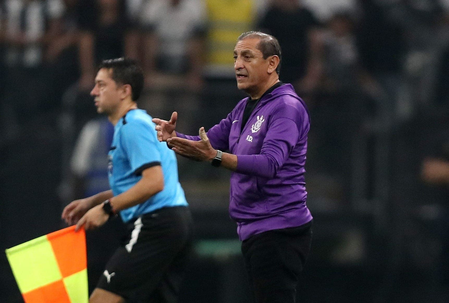 Ramón Díaz, técnico do Corinthians