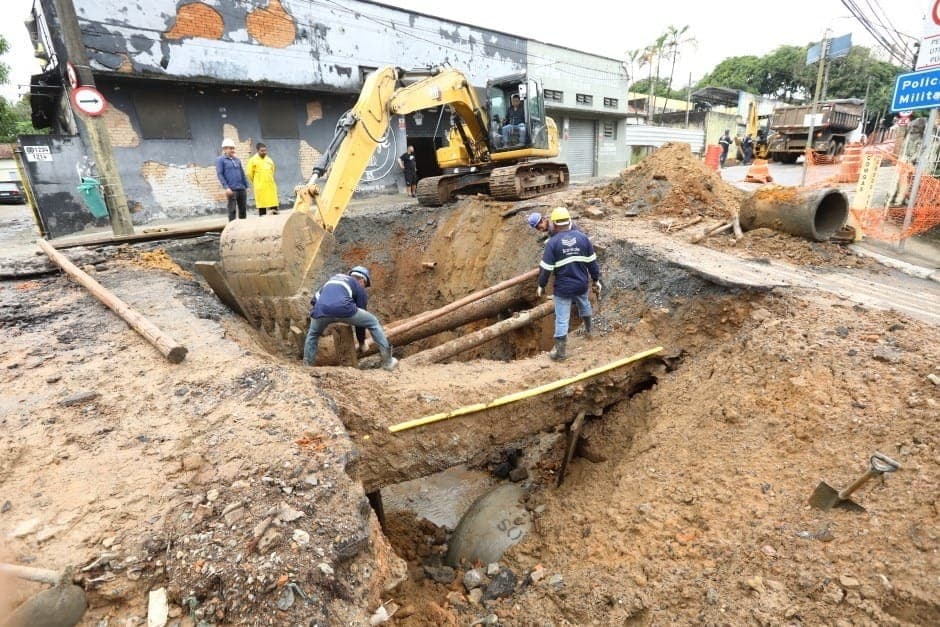 Prefeitura de São José dos Campos altera trânsito na Vila Rossi após fortes chuvas