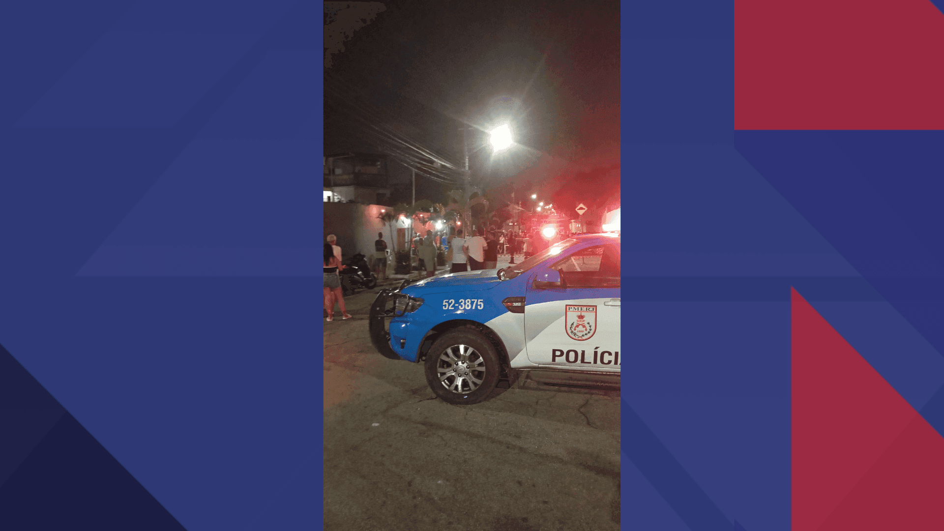 As três vítimas morreram ainda no local