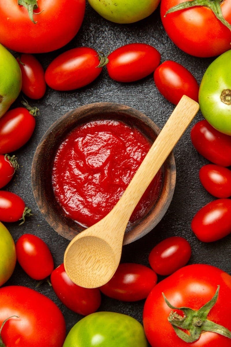 Molho de tomate na air fryer 