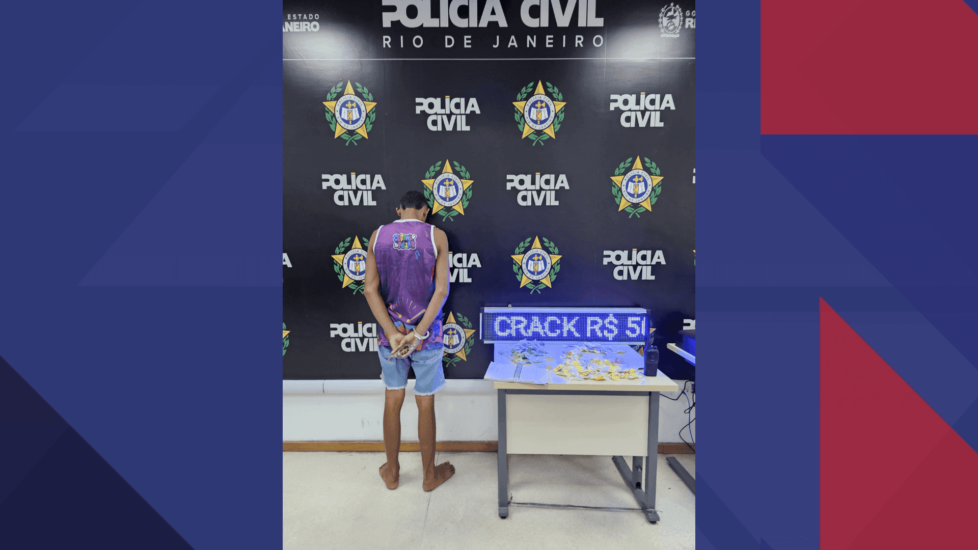 Prisão em Magalhães Bastos