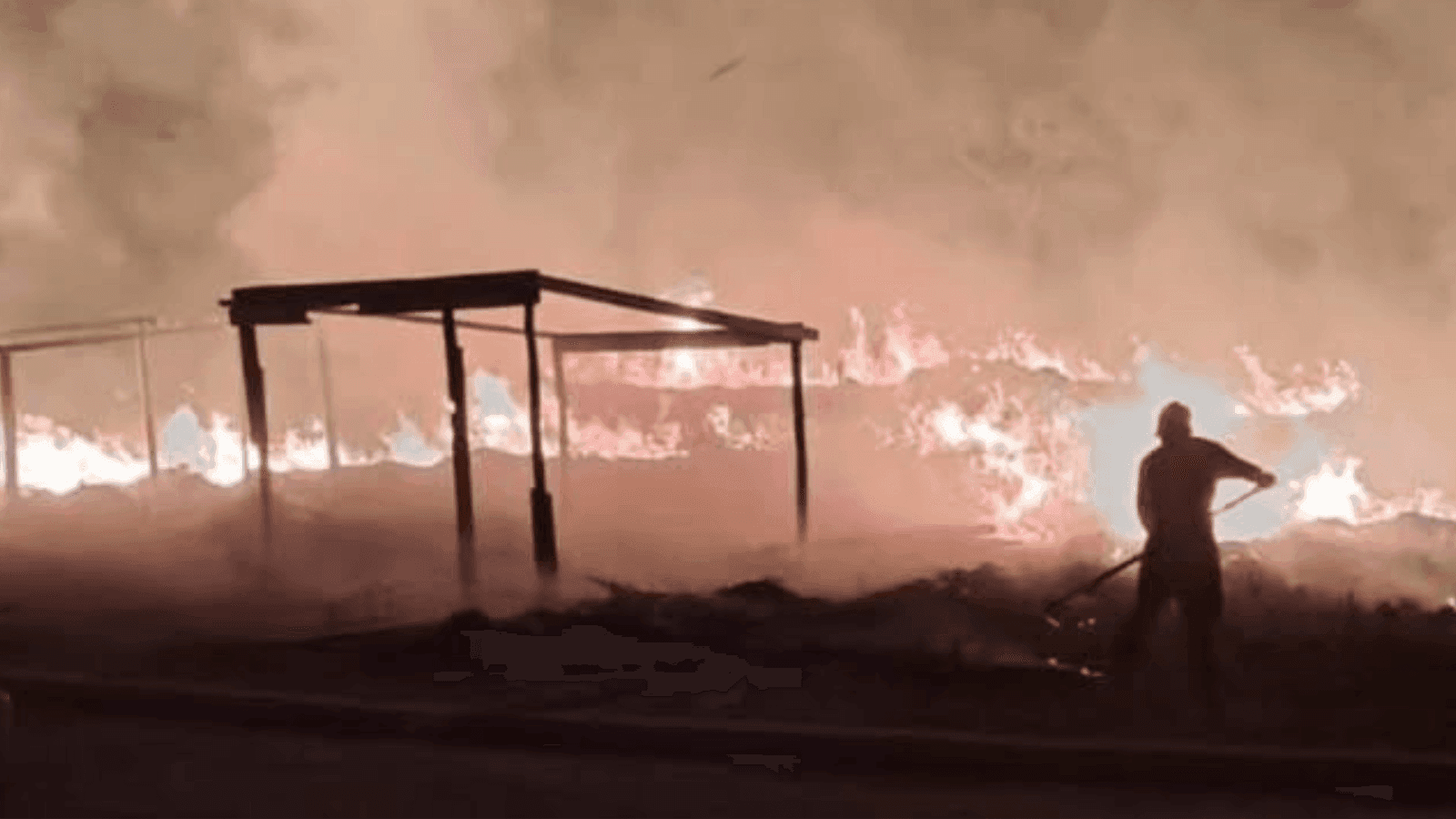 A principal a suspeita é de incêndio criminoso