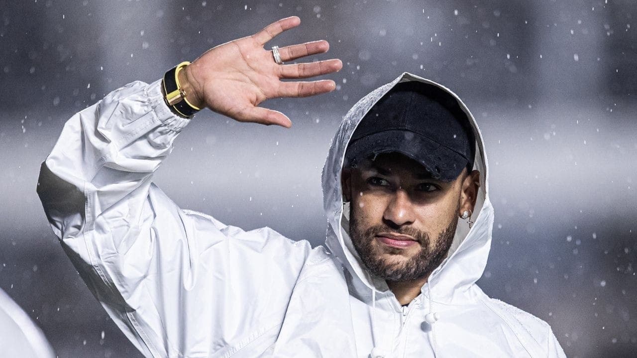 Neymar esteve na Vila antes de Santos x Bahia