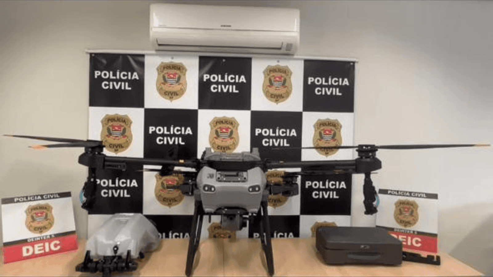 O equipamento foi avalizado em R$ 150 mil