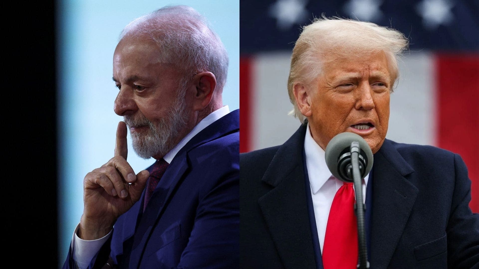 Presidente Lula e Trump