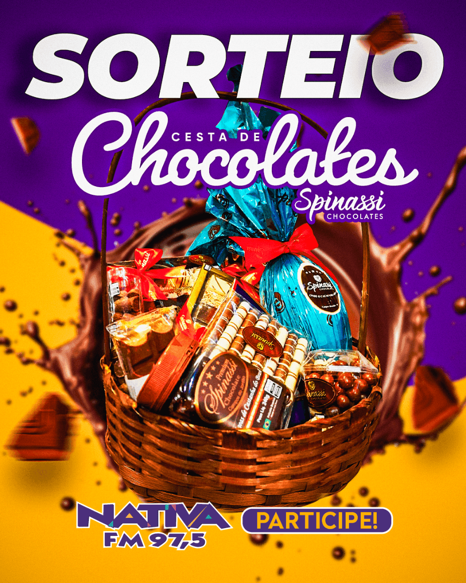 1 ouvinte será contemplado com essa super cesta