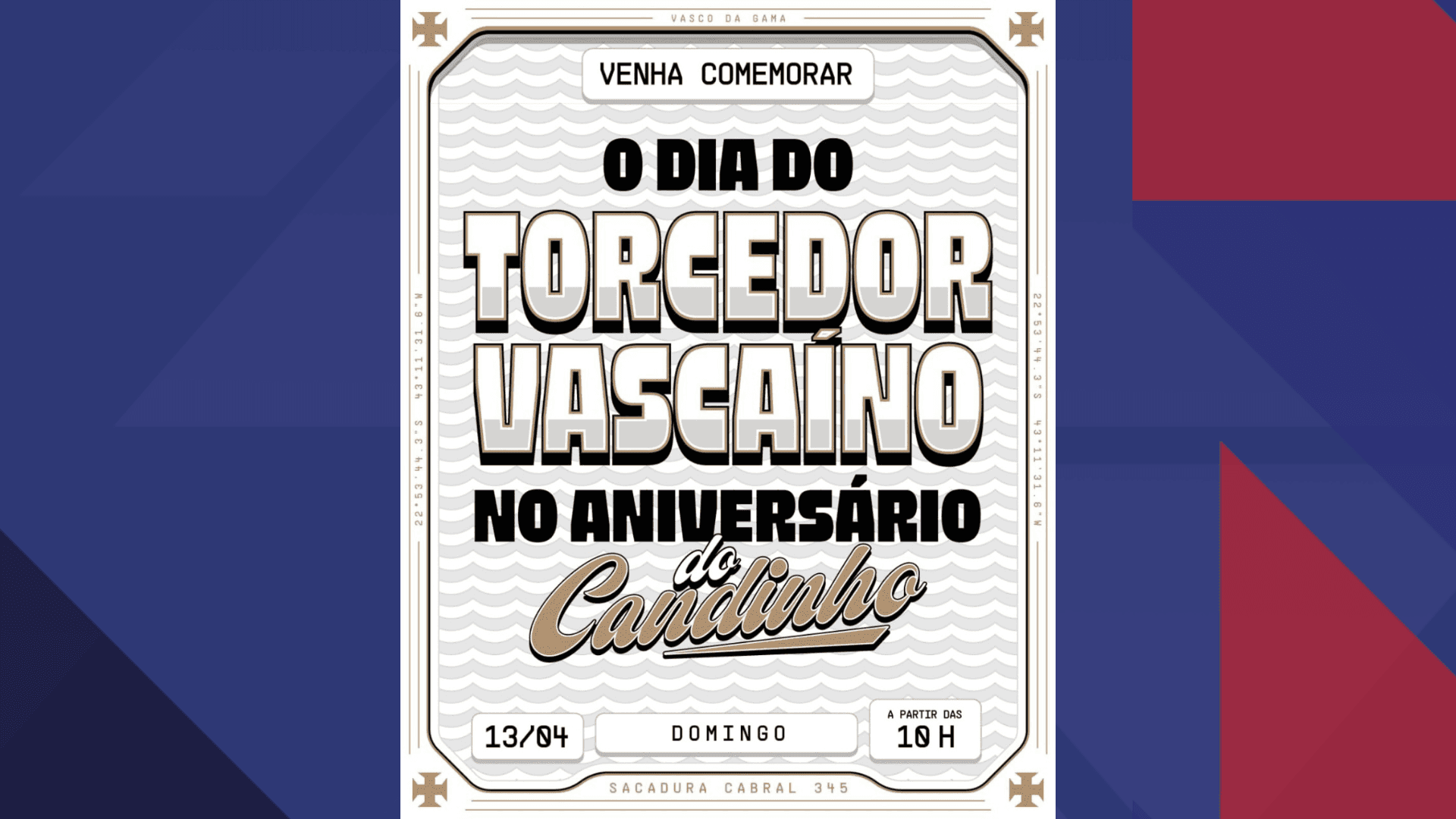 Dia do Torcedor Vascaíno no Candinho