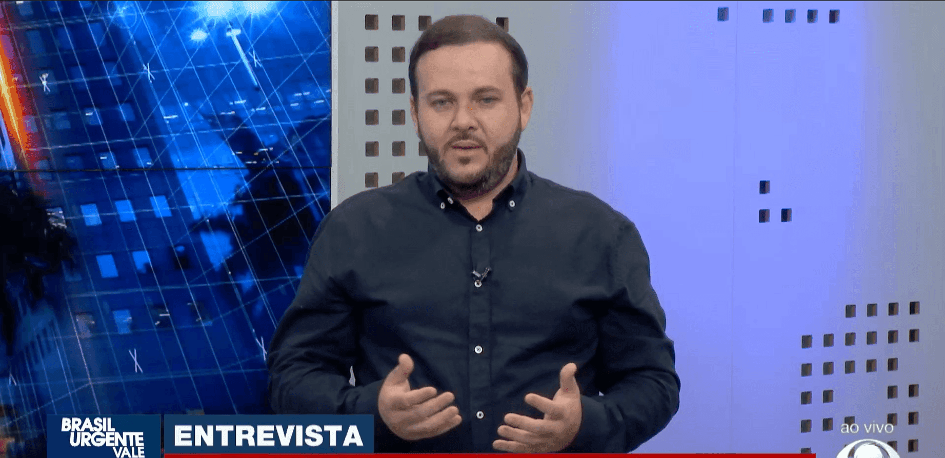 Brasil Urgente Vale entrevista Marcos Vinicius (PSD), prefeito de Lavrinhas