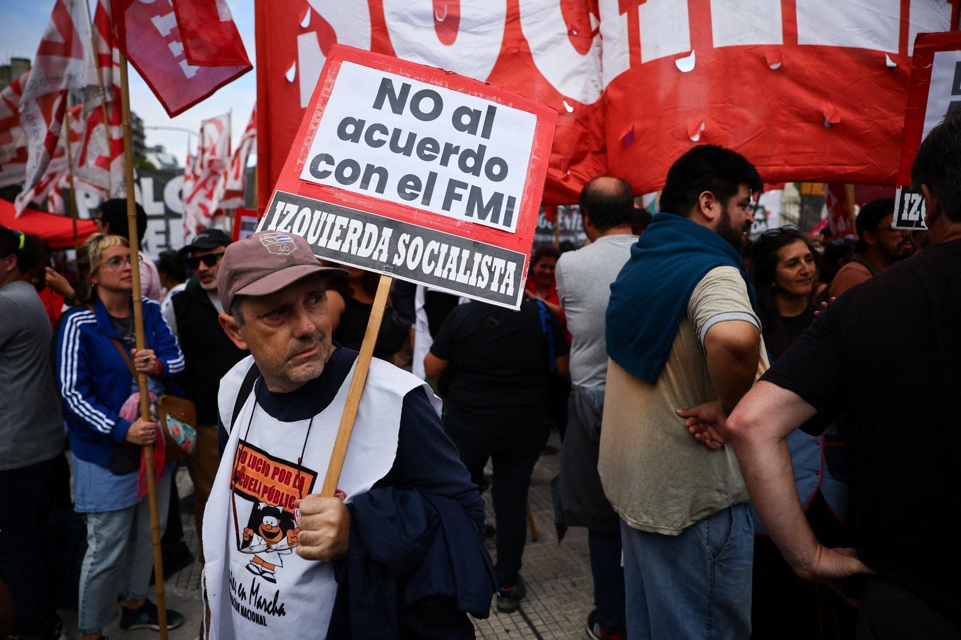 Greve geral paralisa serviços na Argentina