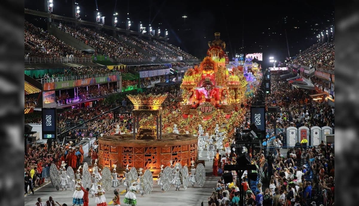 Desfile na Marquês de Sapucaí