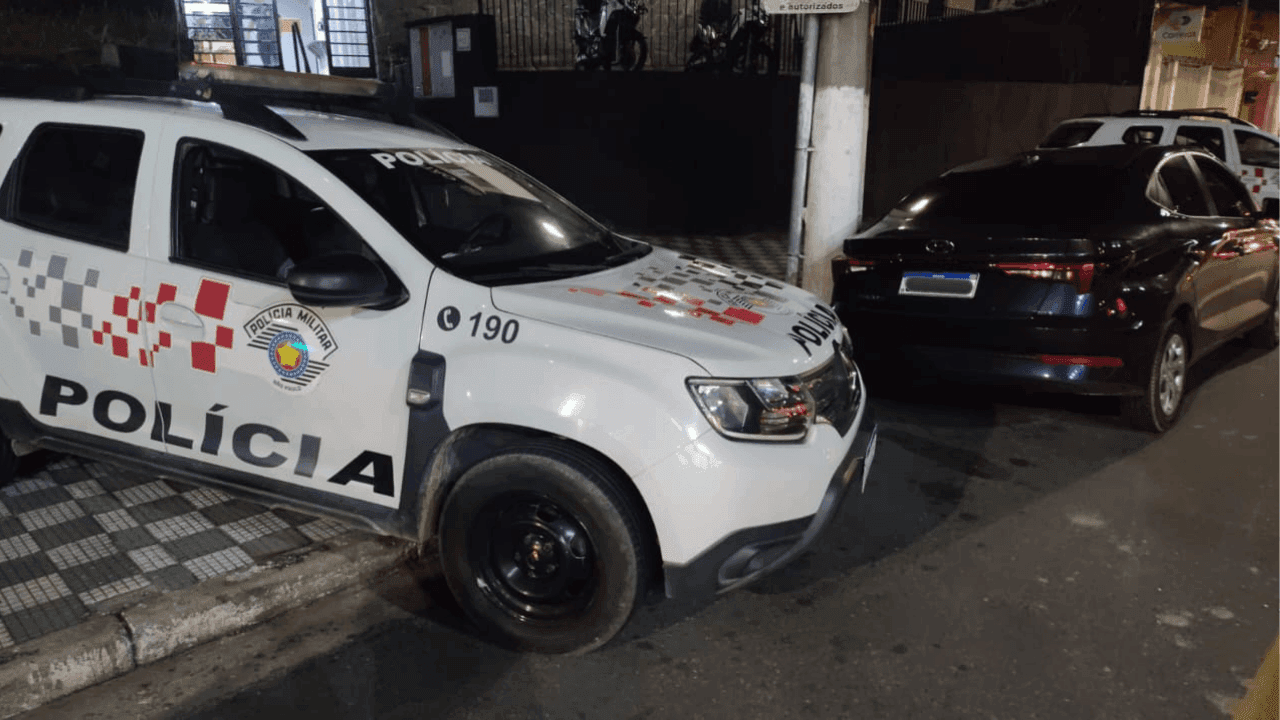 Apreensão carro furtado