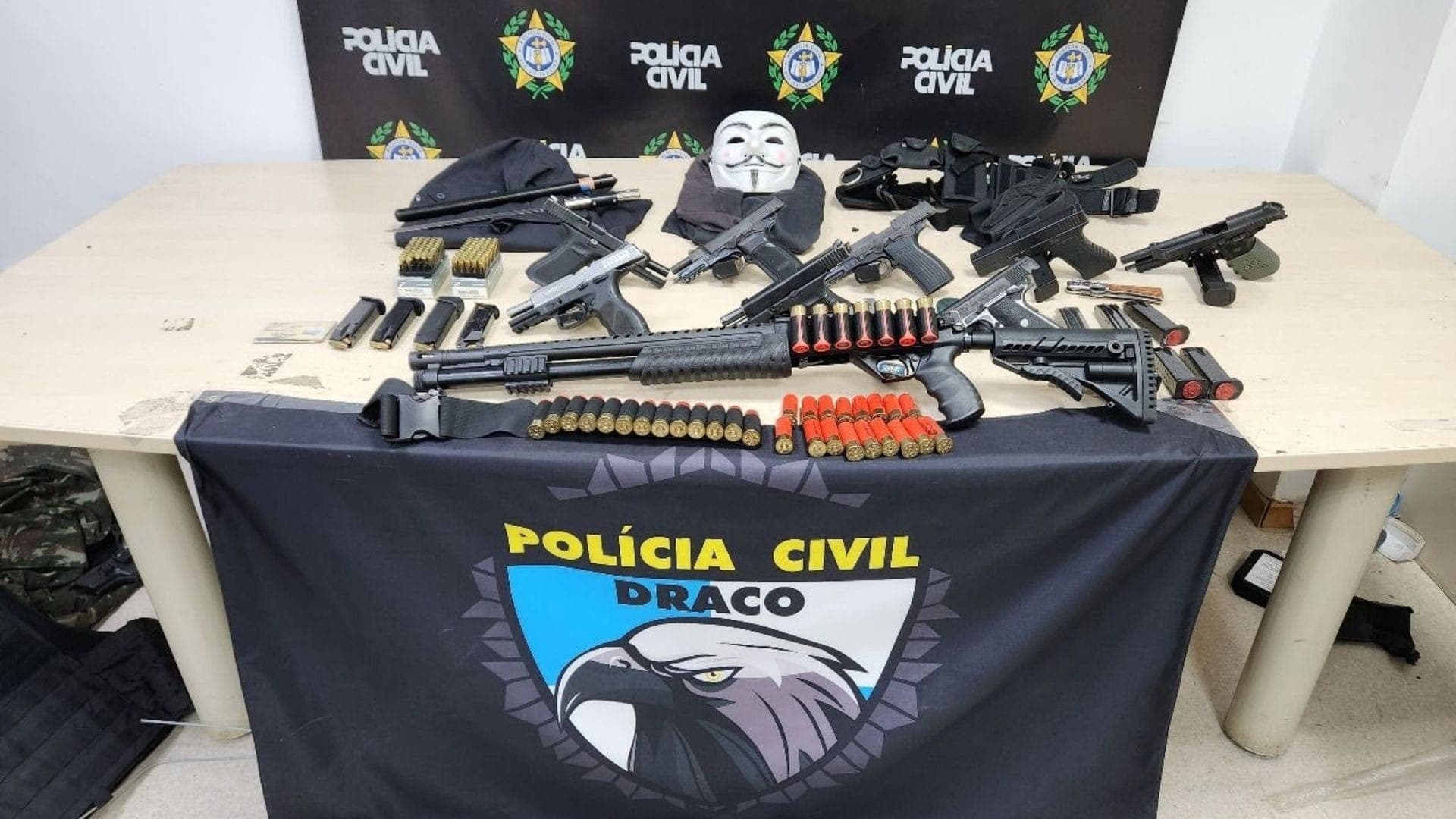 Polícia Civil acabou com festa da milícia