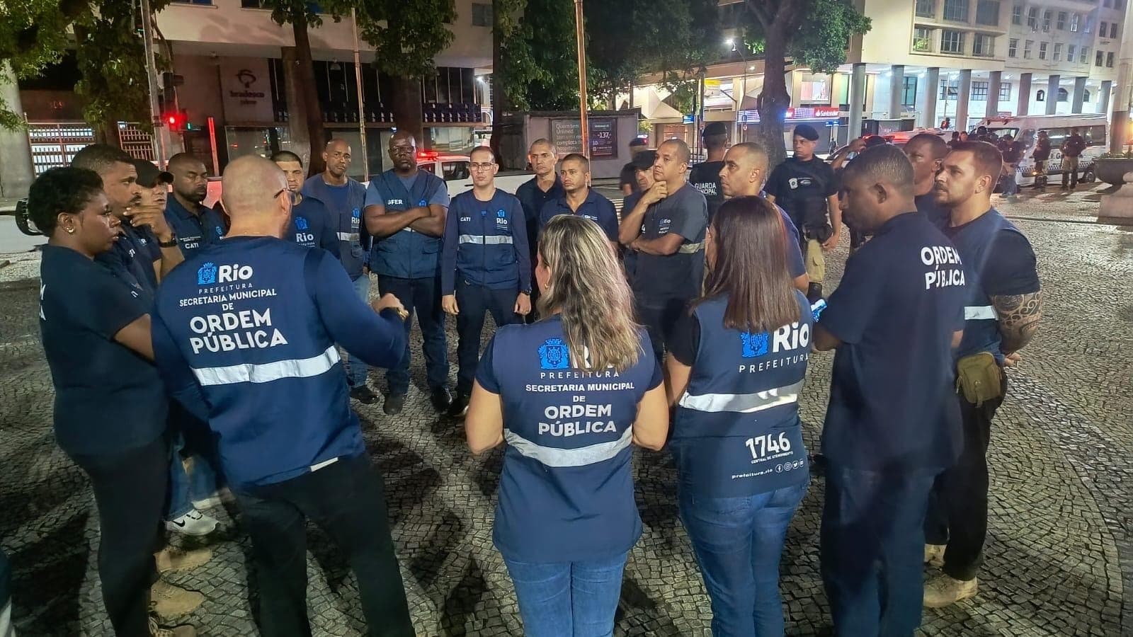Apreensão da Seop na Central do Brasil