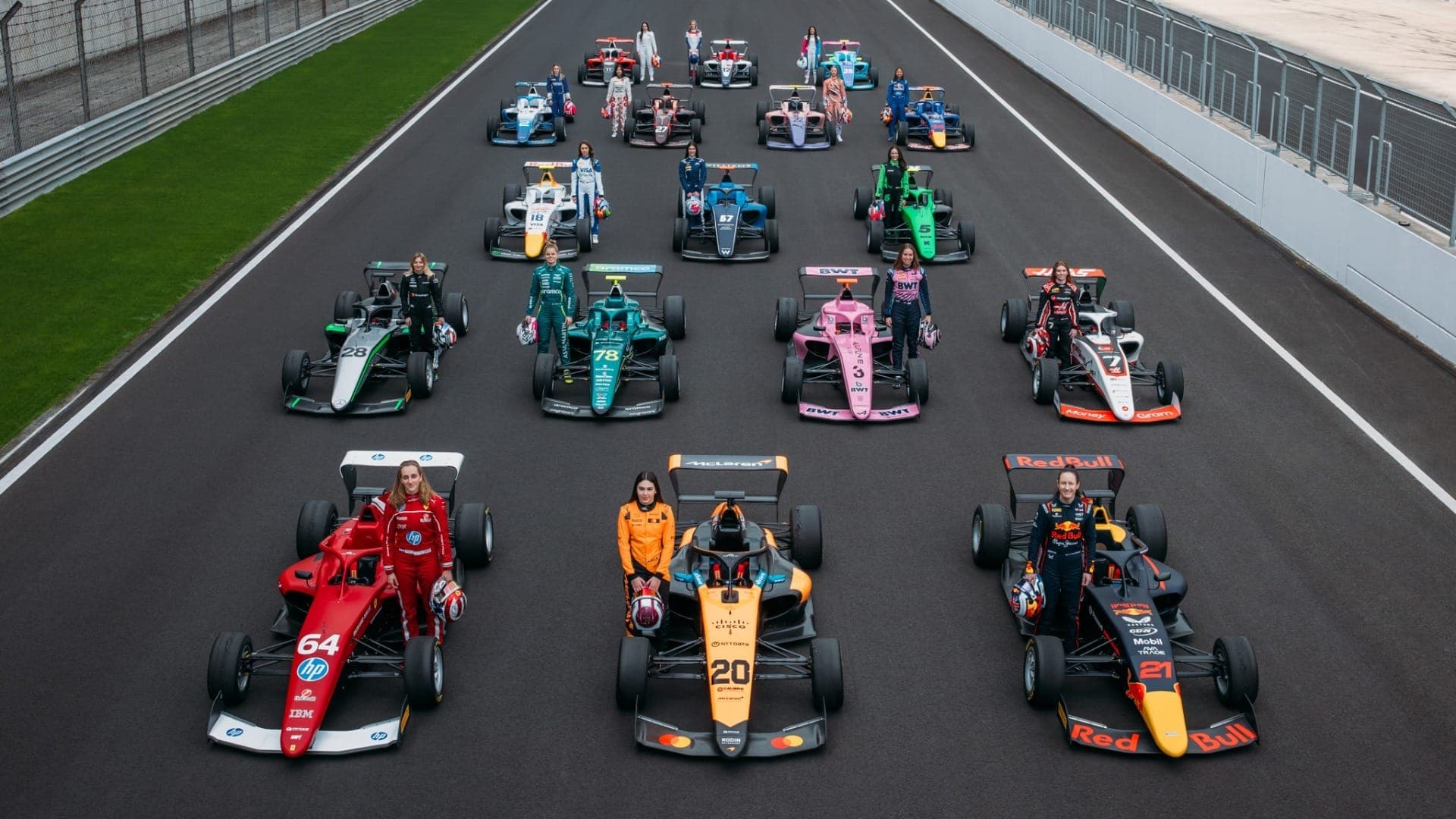 Grid da temporada de 2025 da F1 Academy