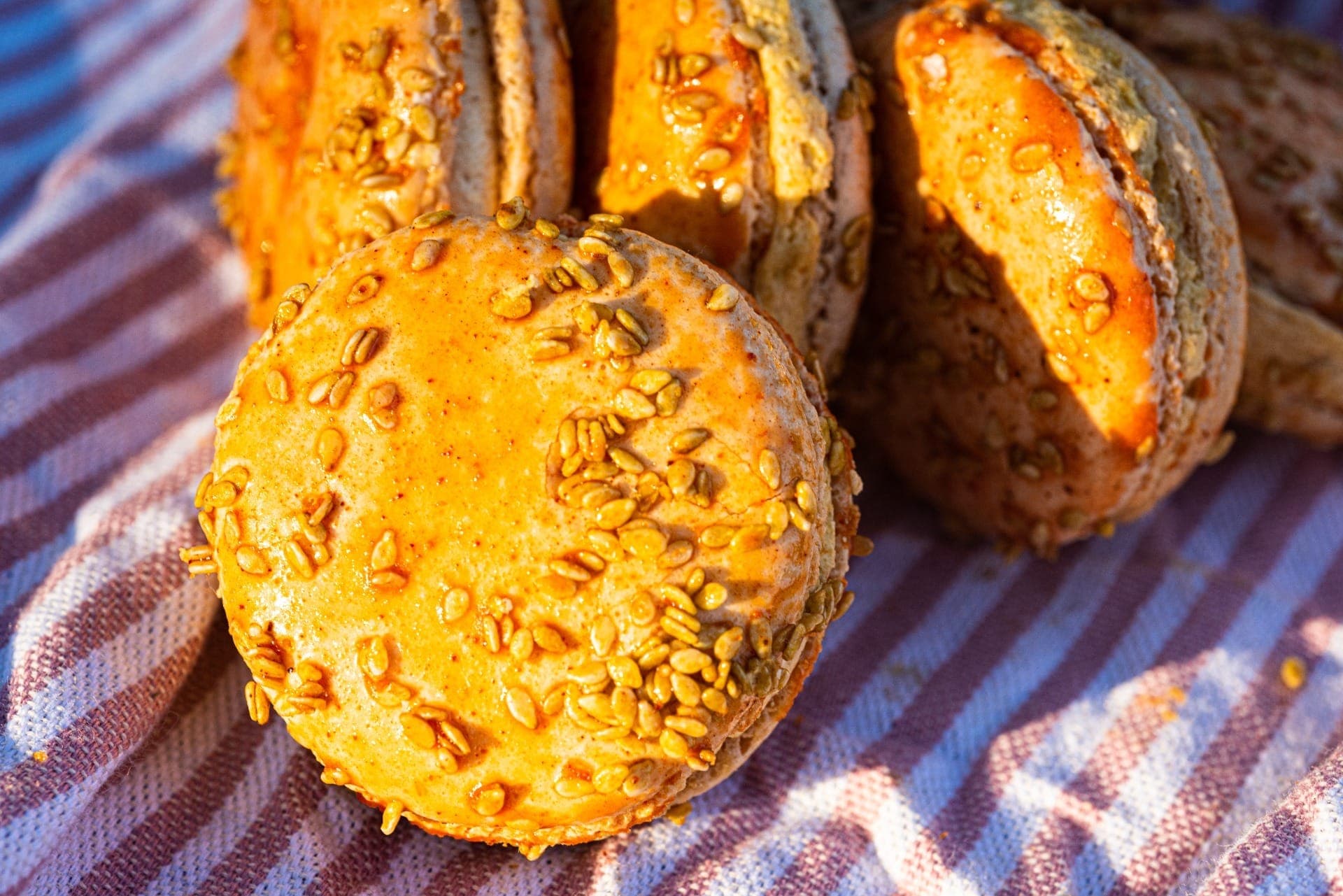 Biscoito salgado de cebola
