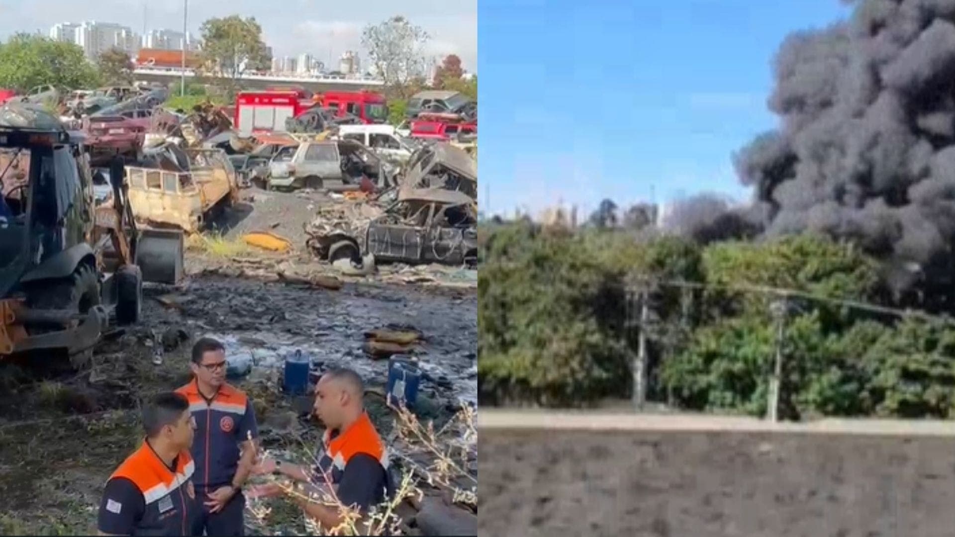 Incêndio atingiu pátio da CET