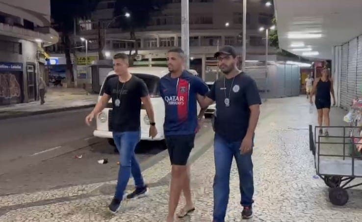 O bandido estava escondido na capital fluminense