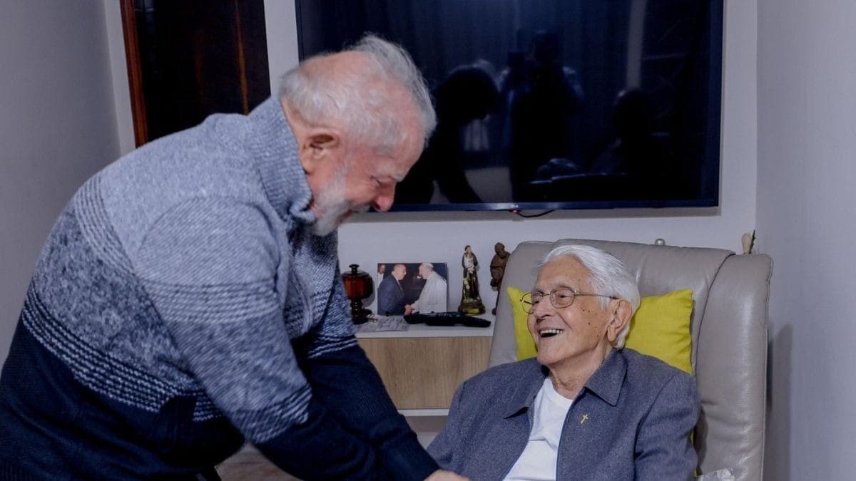Lula e dom Angélico