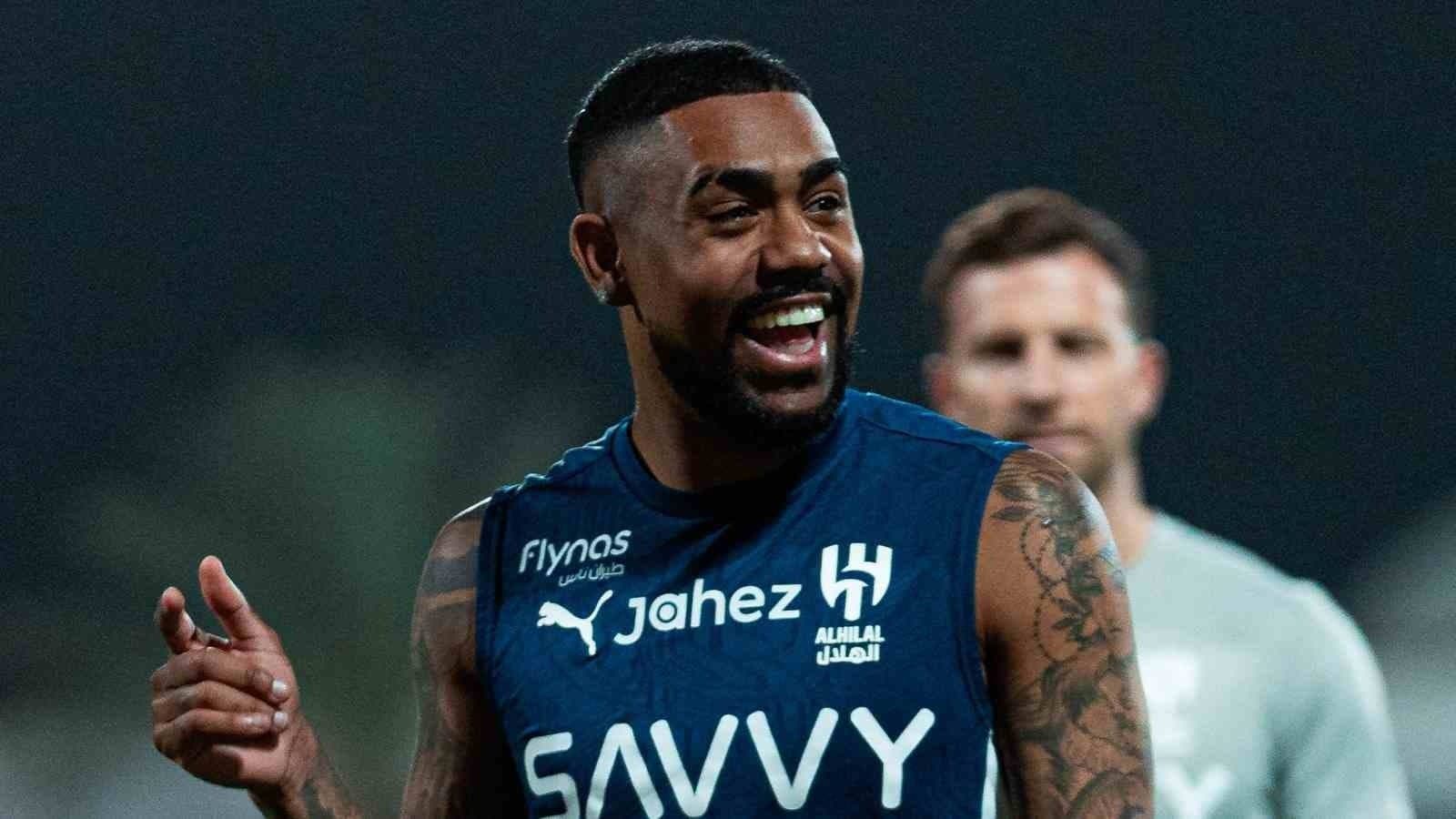 Malcom, atacante brasileiro do Al Hilal