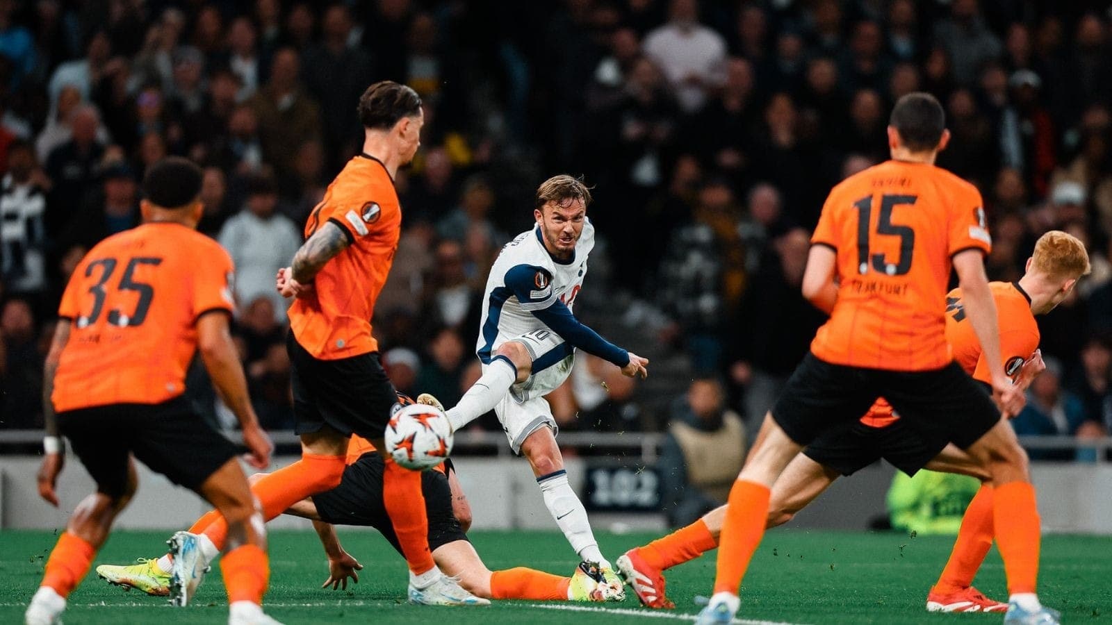 Tottenham x Eintracht Frankfurt