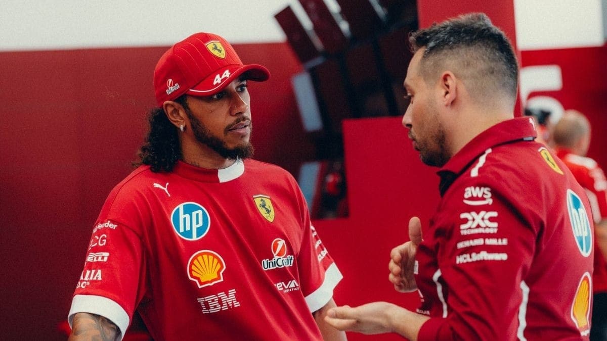Hamilton detalha adaptação ao carro da Ferrari