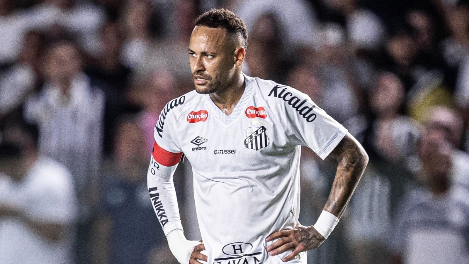 Neymar, atacante do Santos