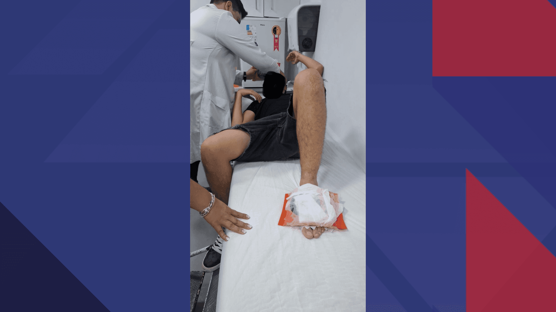 Turista ferido no Corcovado