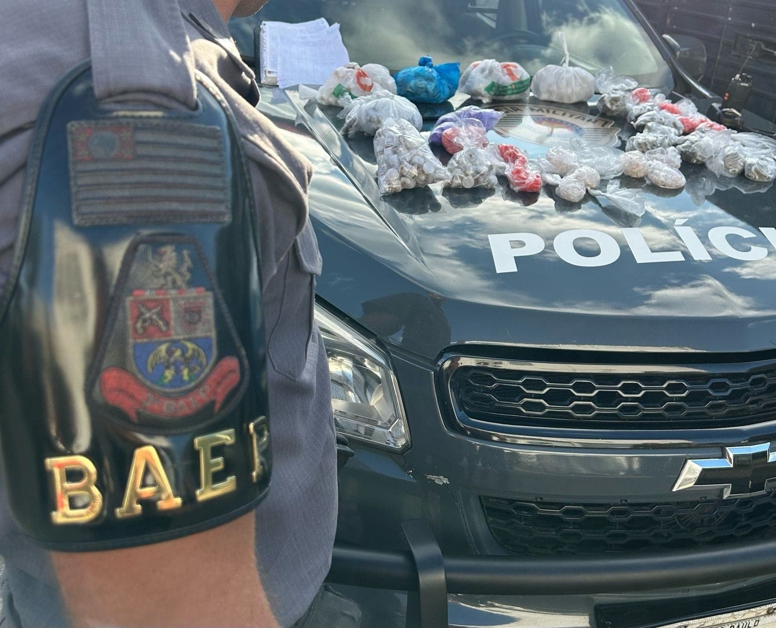 Homem é preso com mais de 1,5kg de drogas em Caçapava