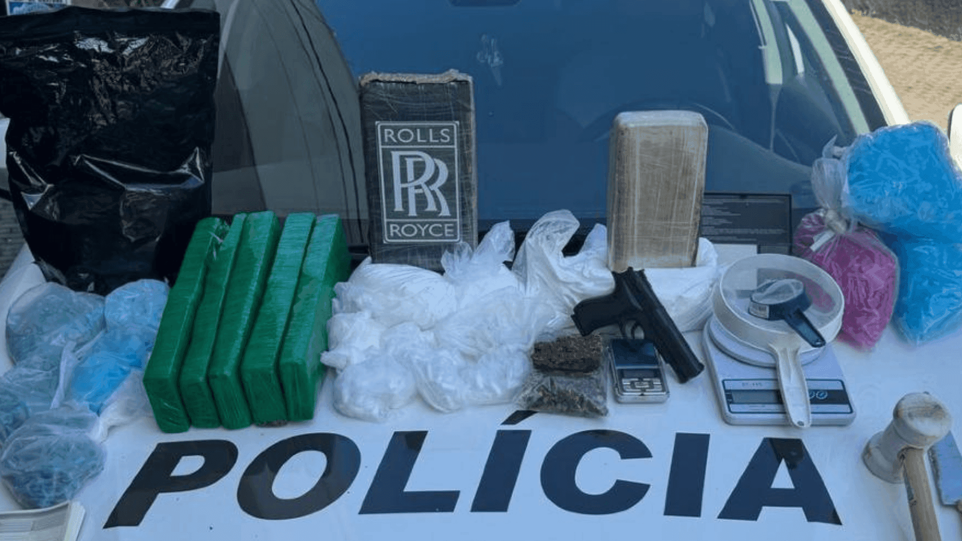 Polícia Militar apreende mais de 10kg de drogas em Ubatuba no Litoral Norte de SP