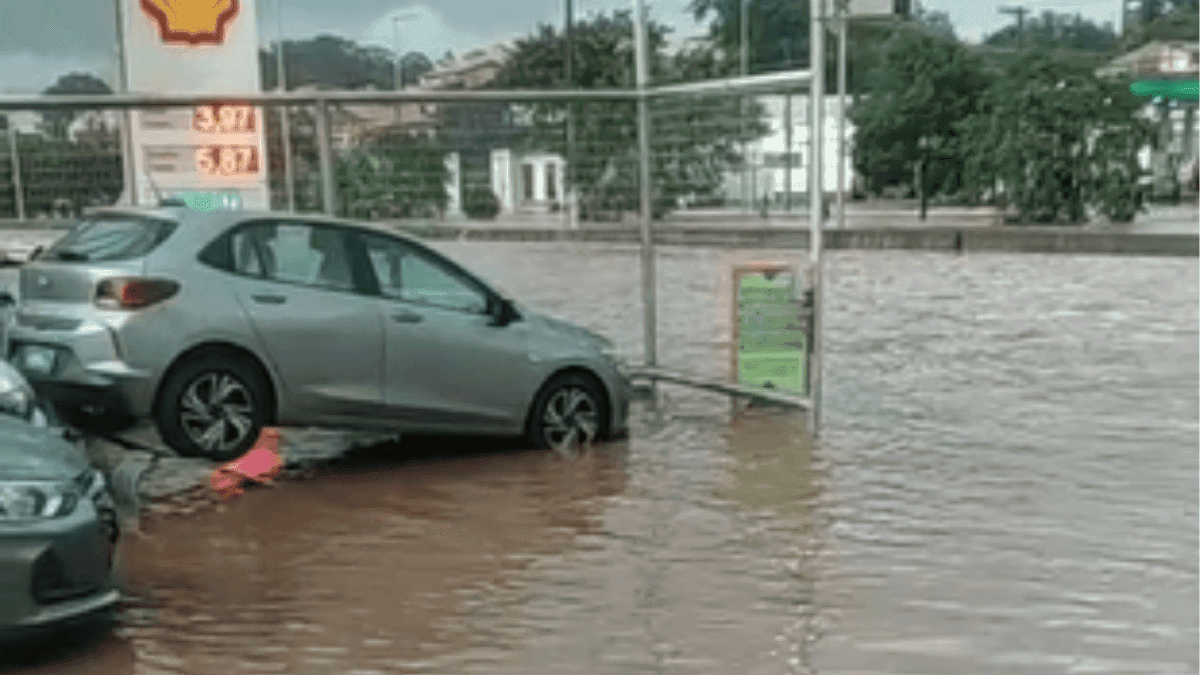 Chuva em Santo André