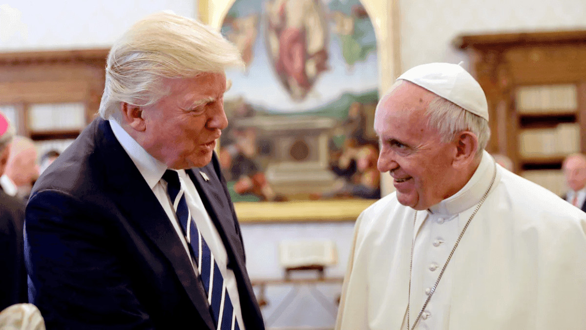 Donald Trump e Papa Francisco