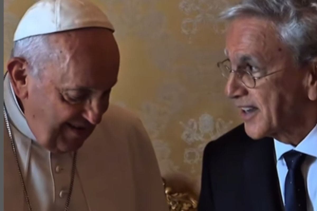 Papa Francisco e Caetano Veloso