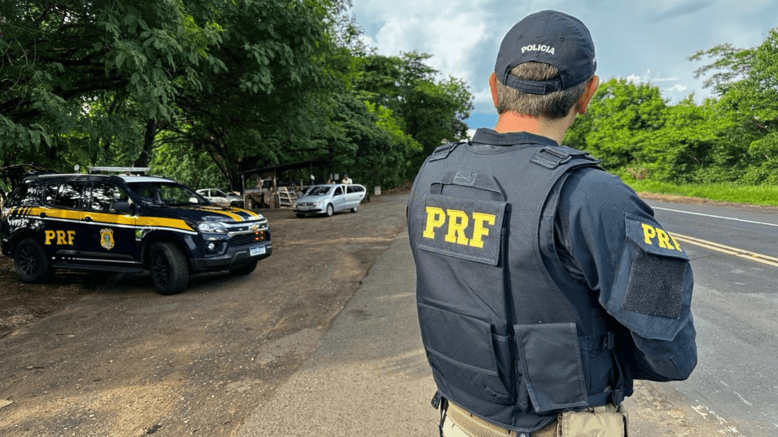 Foram registrados quatro acidentes de trânsito