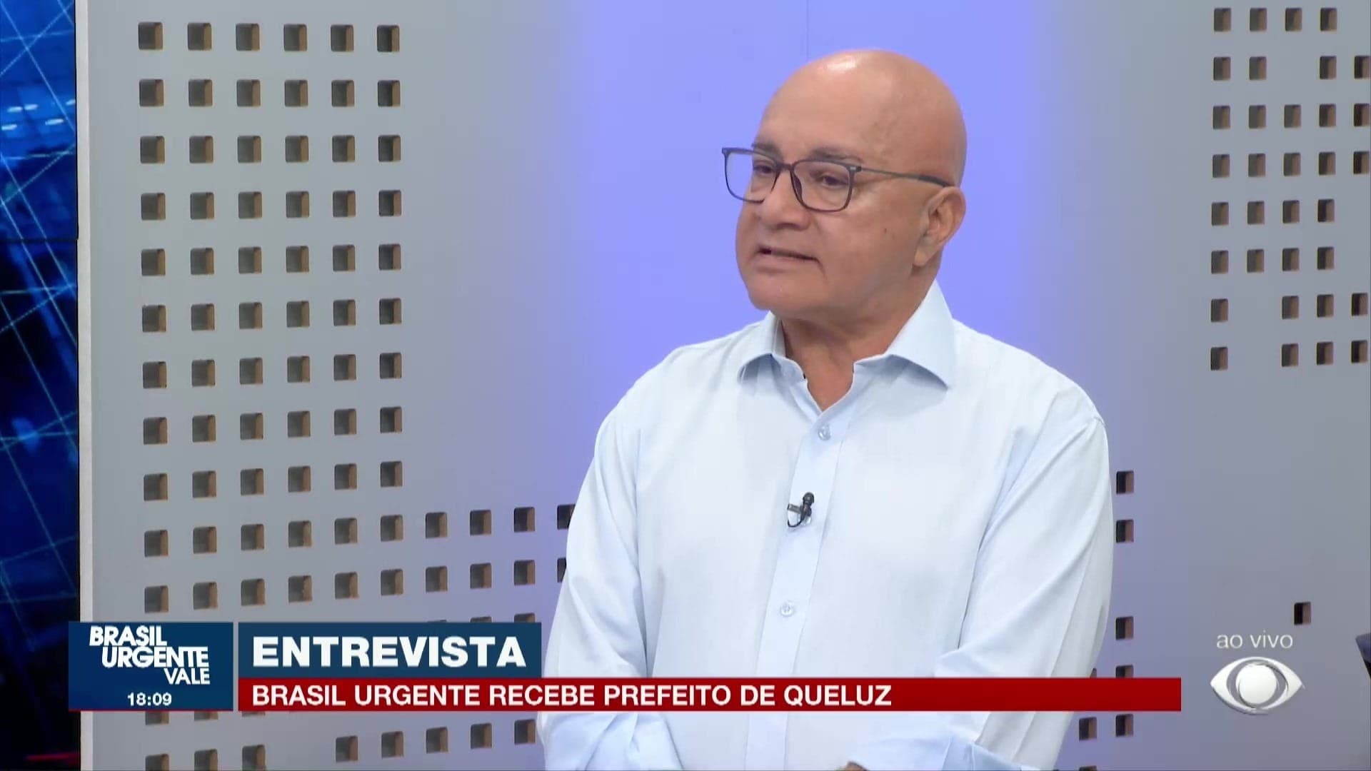 Brasil Urgente Vale entrevista Zé Celso (PSD), prefeito de Queluz
