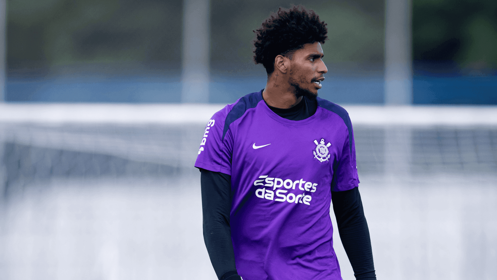 Hugo Souza, atleta do Corinthians.