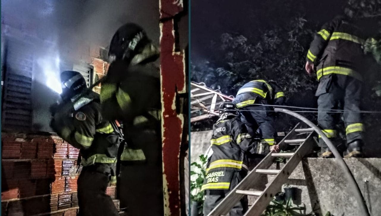 O morador não estava na casa