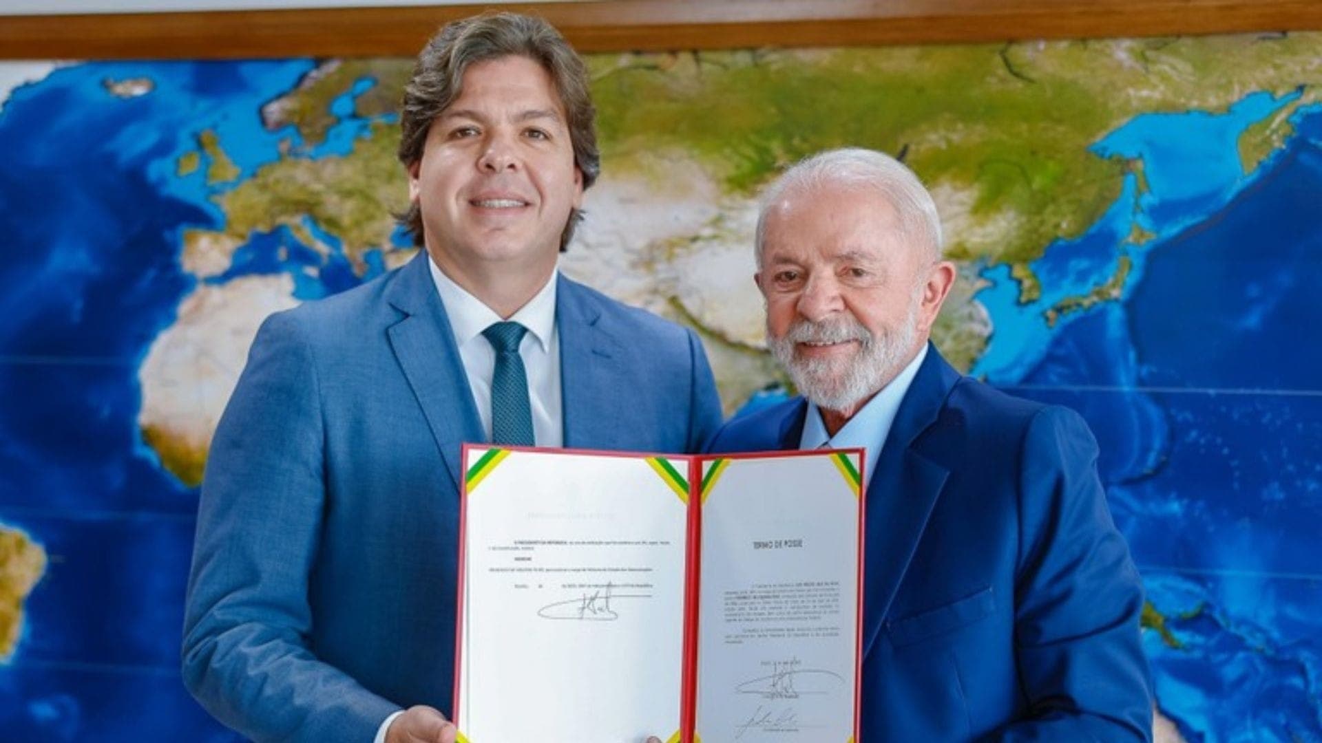 Frederico foi empossado por Lula