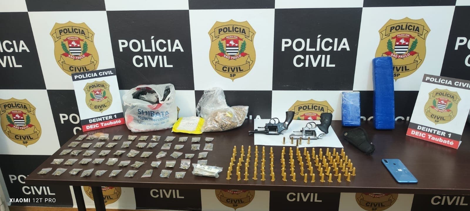 Jovem de 18 anos é preso por roubo e tráfico em Taubaté