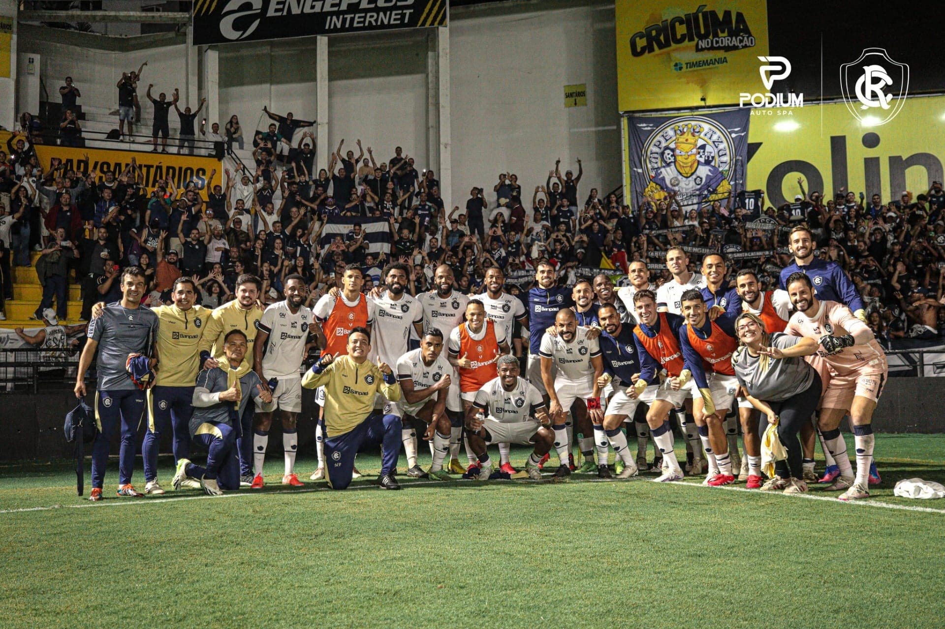 Remo comemorou empate fora de casa