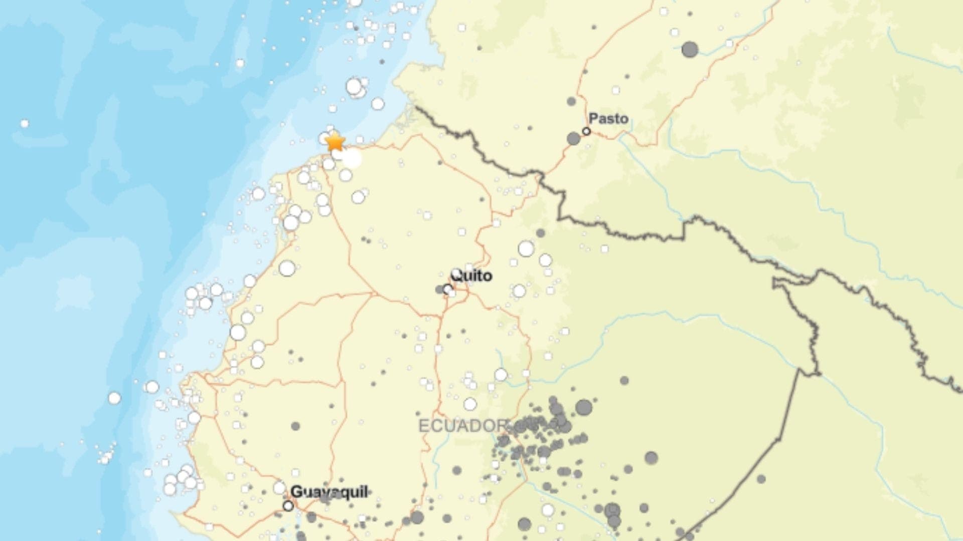 Terremoto atingiu costa do Equador